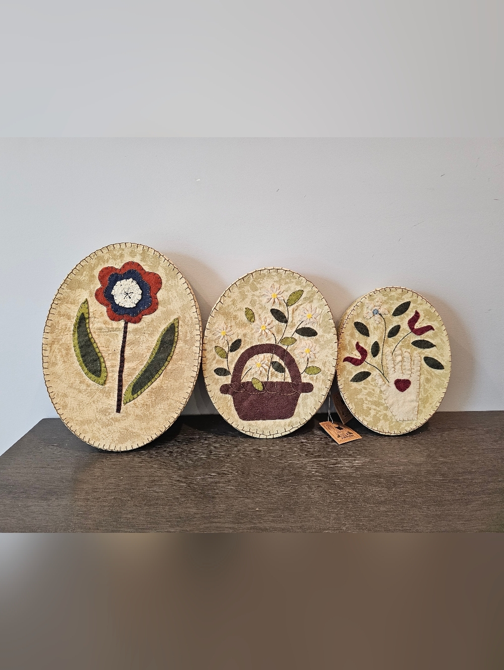Handmade Floral Primitive Boxes